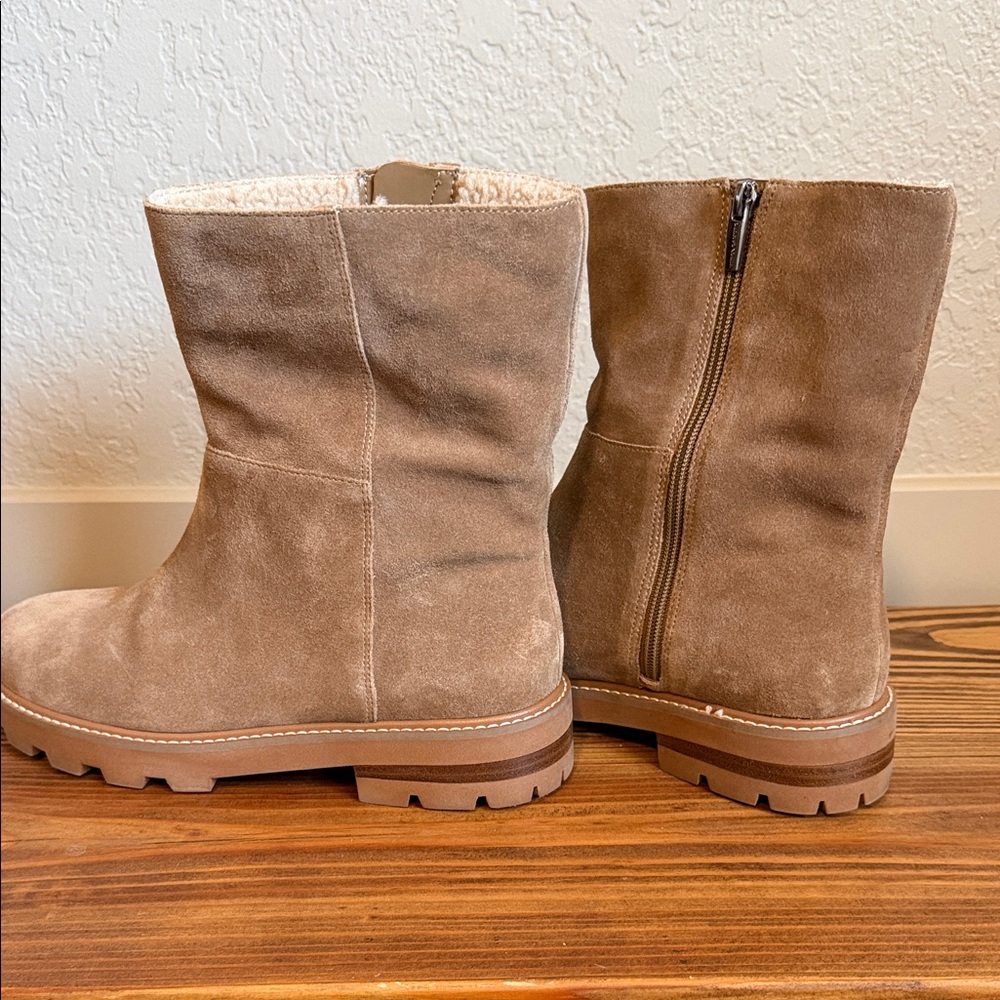 Vince Camuto Mid-Calf Side-Zip Boots size 9.5 (41)